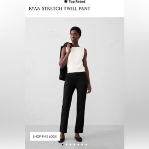 Banana Republic Ryan Stretch Twill Dress Pants